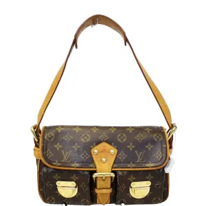 LOUIS VUITTON Monogram Canvas Hudson PM Shoulder Bag