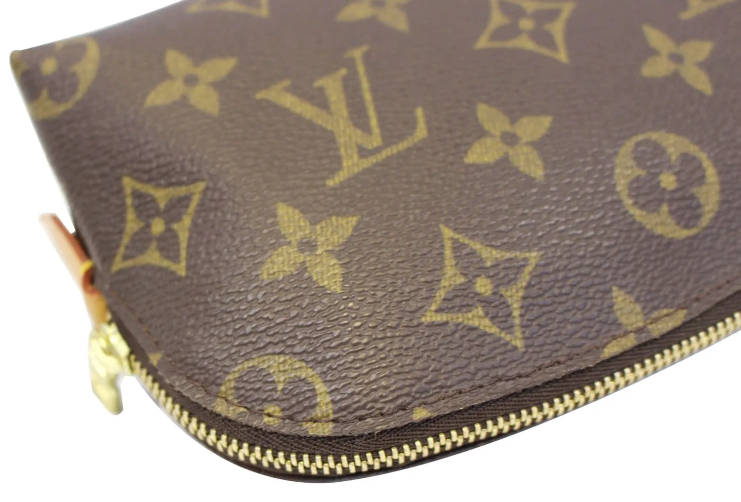 LOUIS VUITTON Monogram Canvas Pochette Cosmetic Pouch