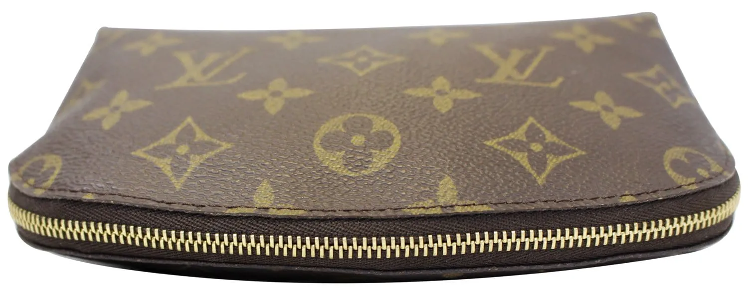 LOUIS VUITTON Monogram Canvas Pochette Cosmetic Pouch
