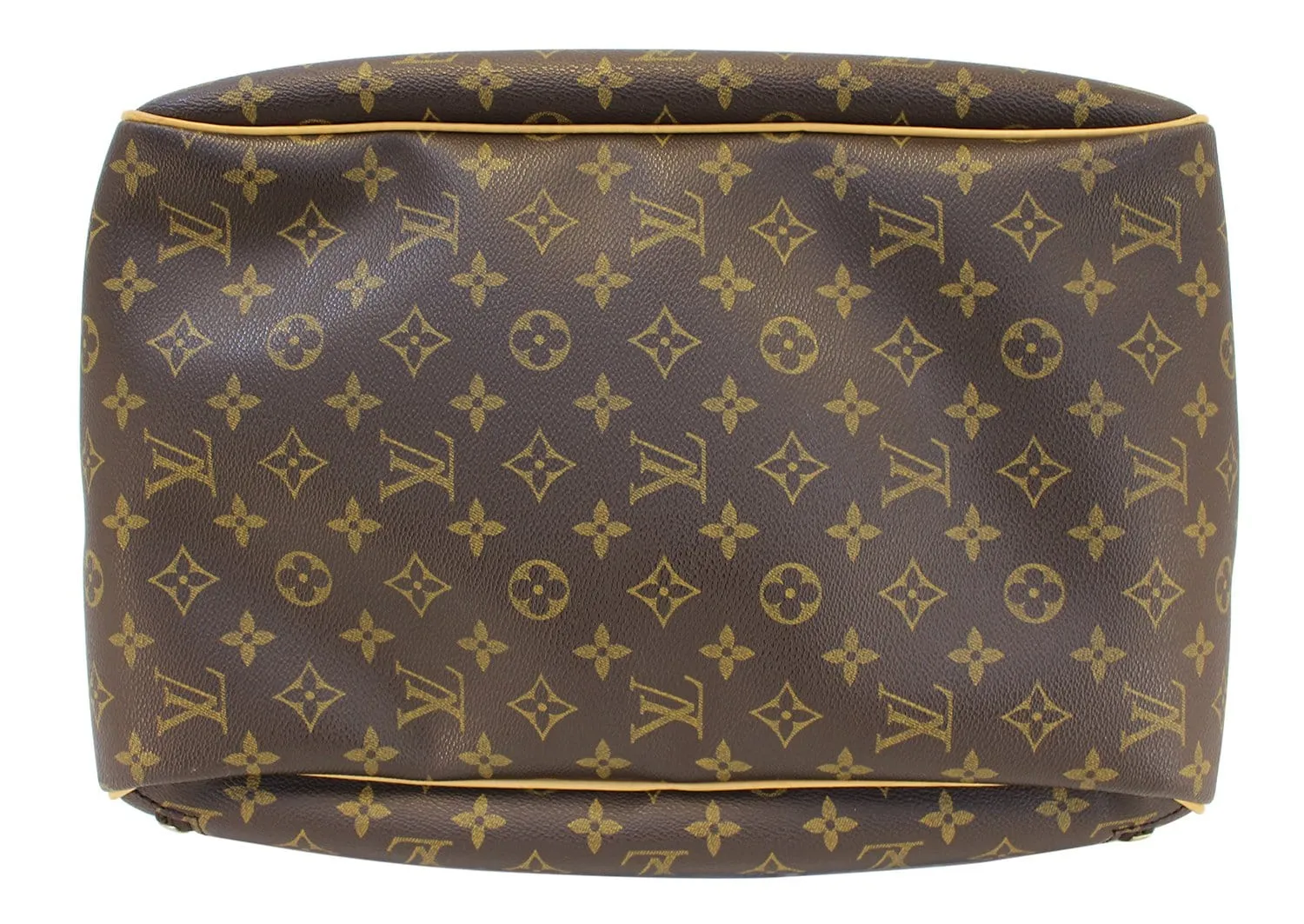 LOUIS VUITTON Monogram Evasion Brown Boston Travel Bag