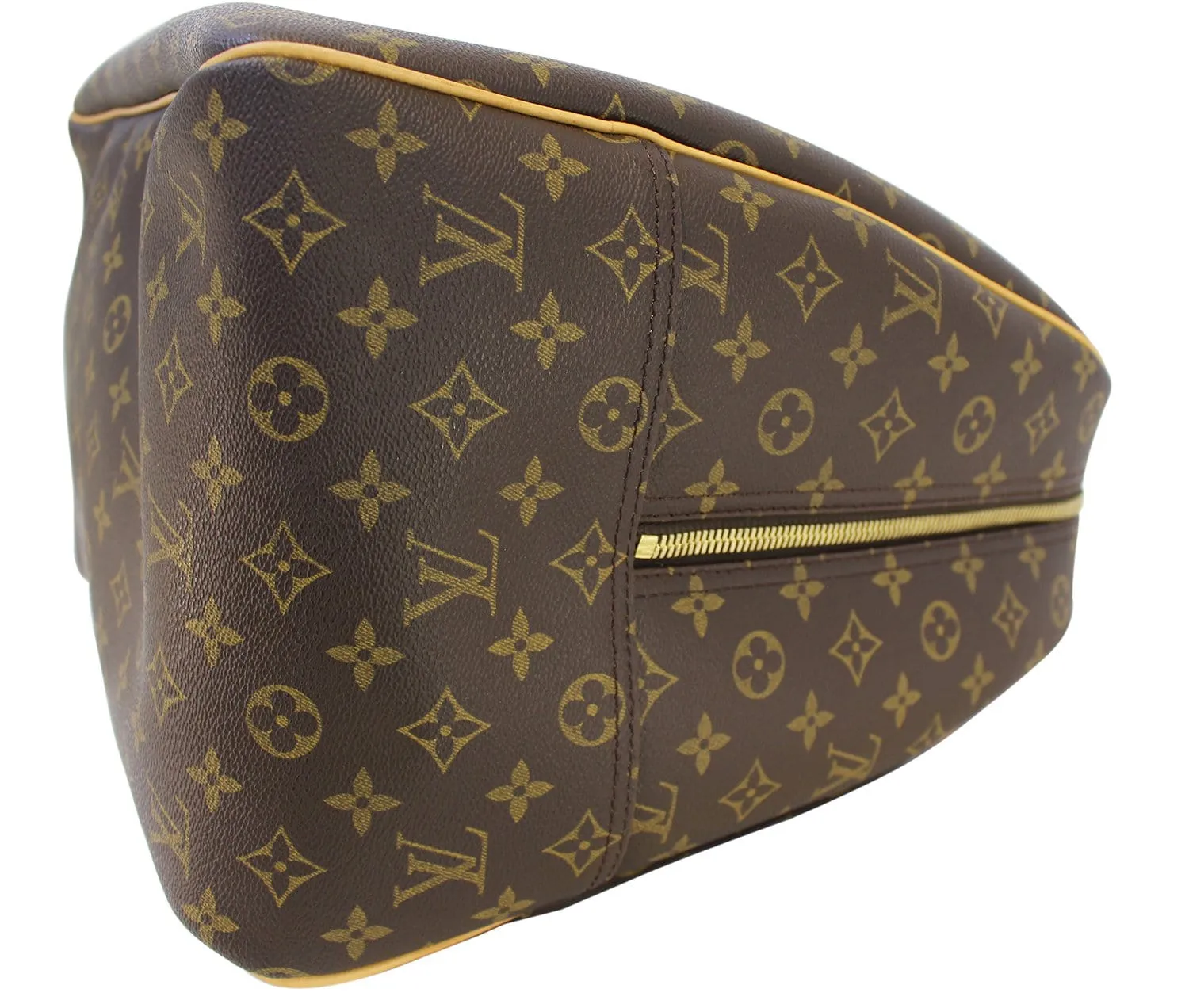 LOUIS VUITTON Monogram Evasion Brown Boston Travel Bag