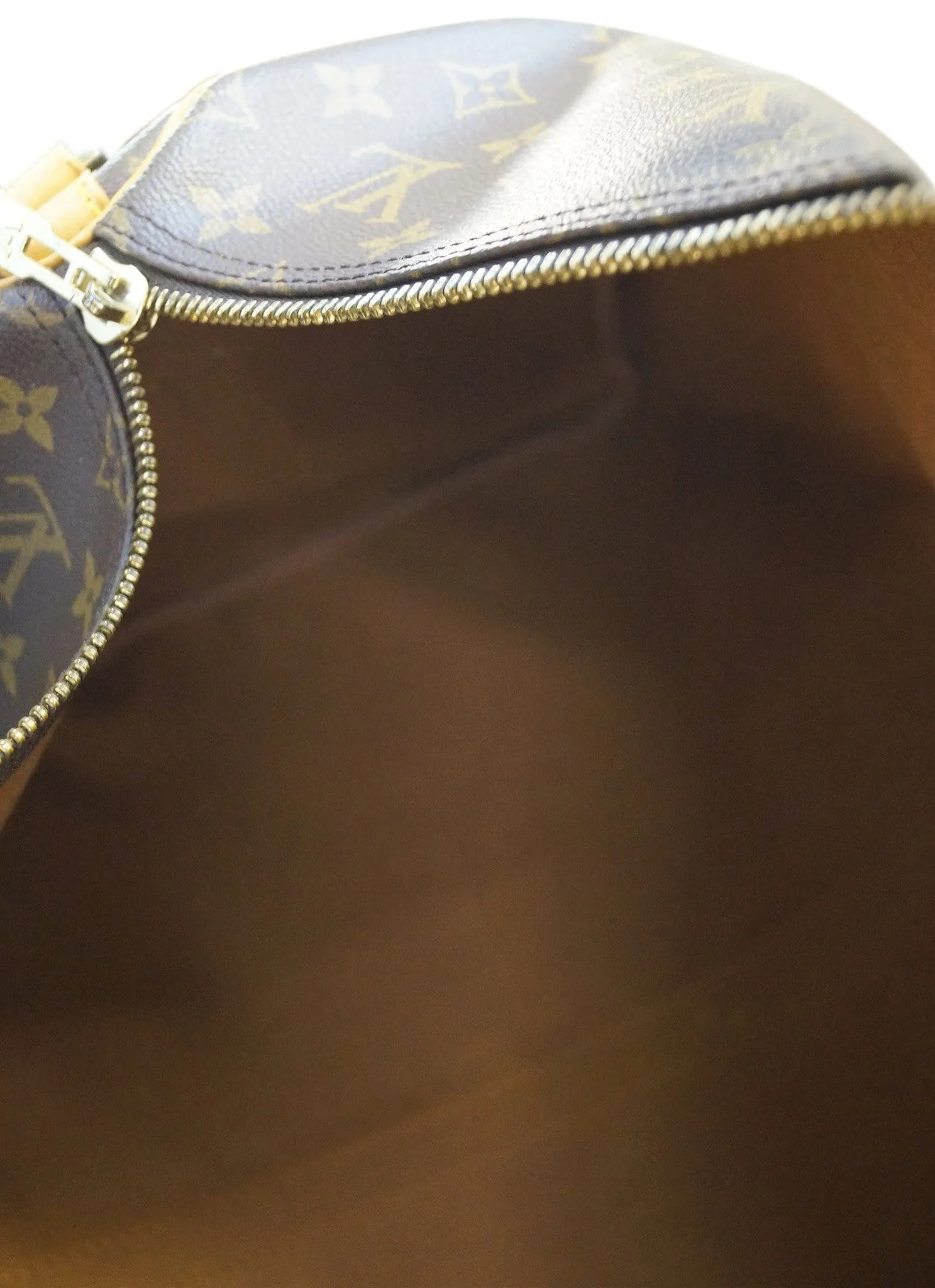 LOUIS VUITTON Monogram Keepall Bandouliere 55 Boston Bag