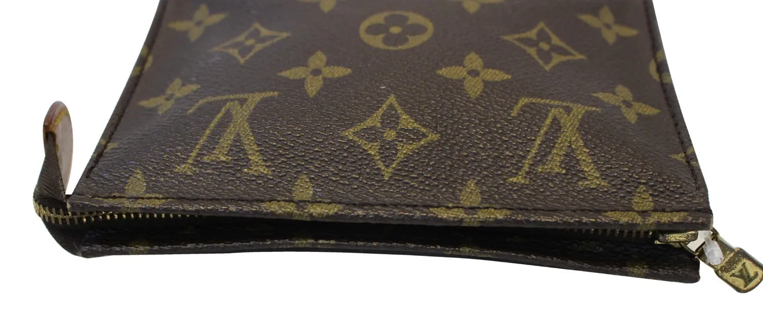 LOUIS VUITTON Monogram Poche Toilette 15 Cosmetics Pouch