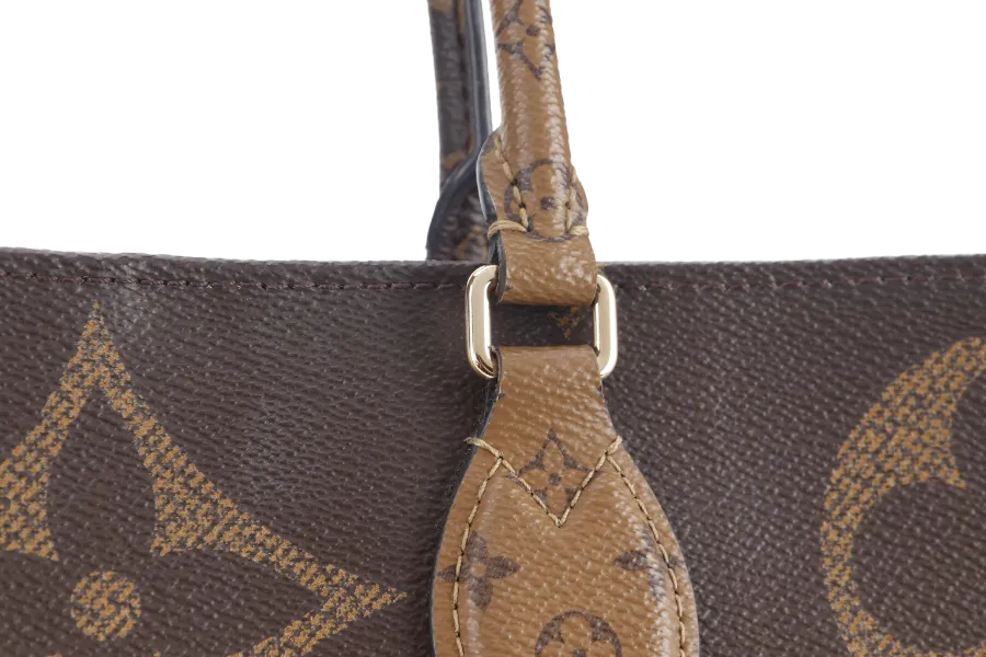LOUIS VUITTON ONTHEGO GM (M44576) MONOGRAM GIANT CANVAS GOLD HARDWARE WITH DUST COVER AND BOX