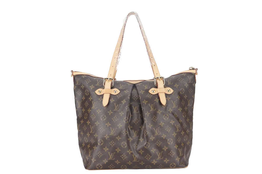 LOUIS VUITTON PALERMO GM MONOGRAM WITH STRAPS AND DUST COVER