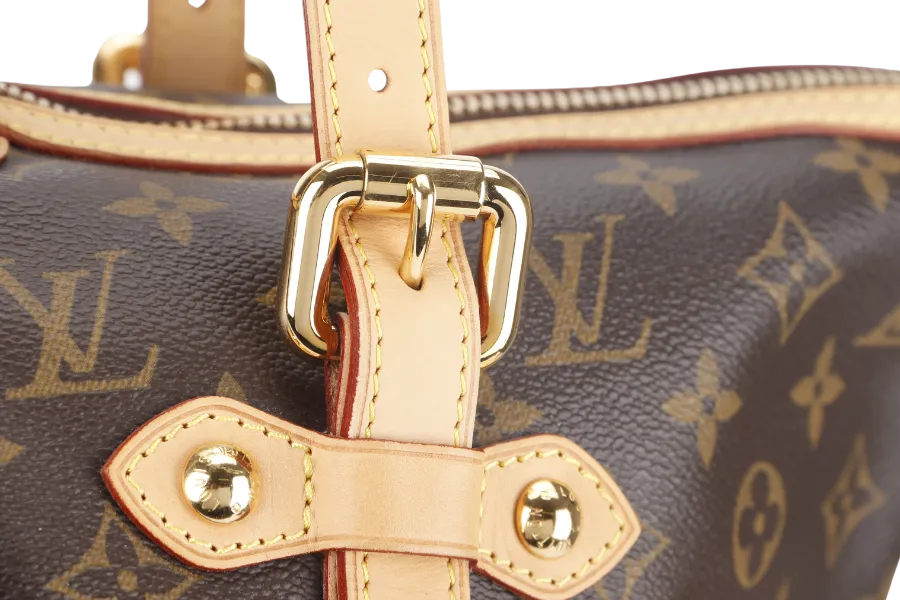 LOUIS VUITTON PALERMO GM MONOGRAM WITH STRAPS AND DUST COVER