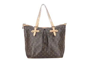 LOUIS VUITTON PALERMO GM MONOGRAM WITH STRAPS AND DUST COVER