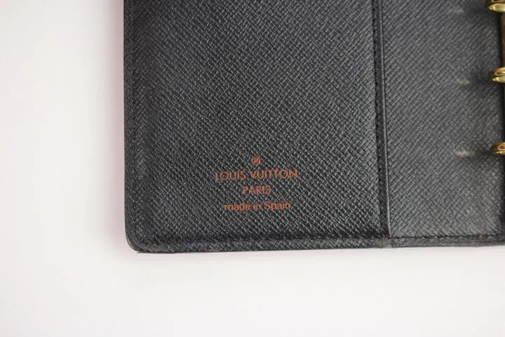 Louis Vuitton Red Epi Agenda 25LVA909