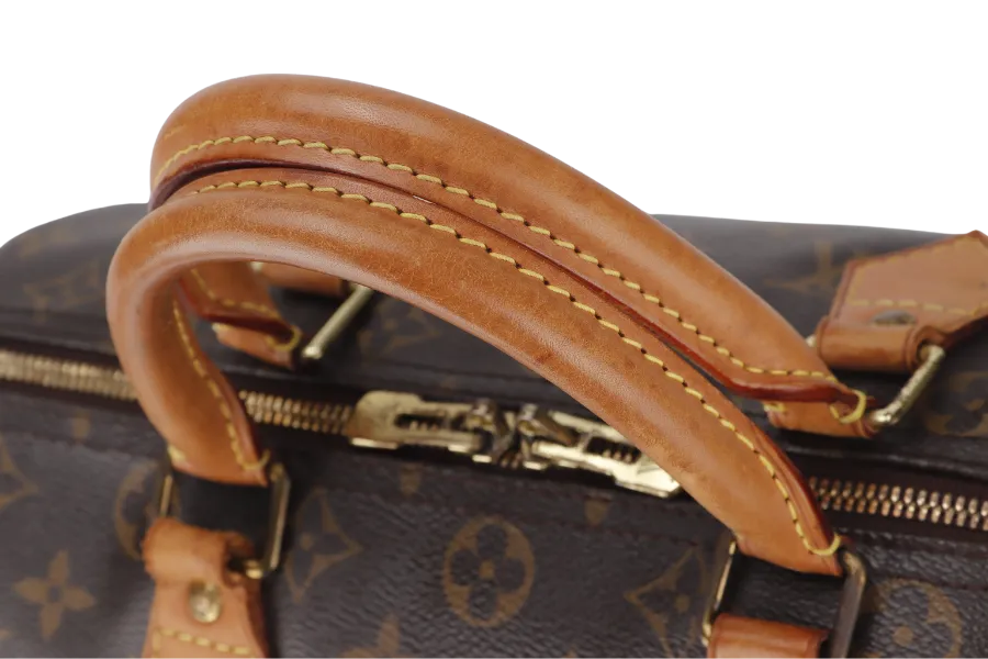 LOUIS VUITTON SPEEDY BANDOULIERE 30 (M41112) BROWN MONOGRAM CANVAS WITH STRAP, LOCK&KEYS AND DUST COVER