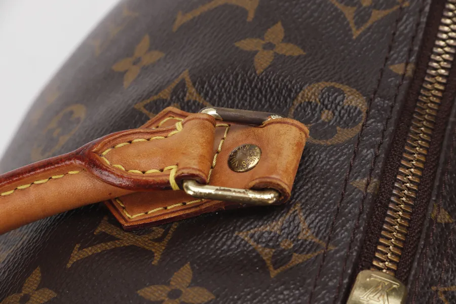 LOUIS VUITTON SPEEDY BANDOULIERE 30 (M41112) BROWN MONOGRAM CANVAS WITH STRAP, LOCK&KEYS AND DUST COVER