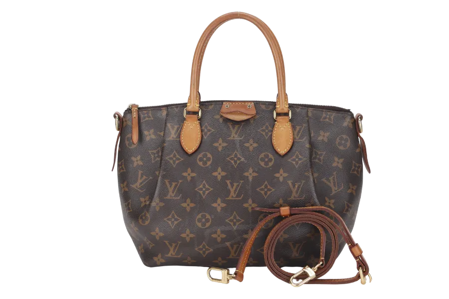 LOUIS VUITTON TURENNE PM (M48814) MONOGRAM CANVAS WITH STRAP, NO DUST COVER