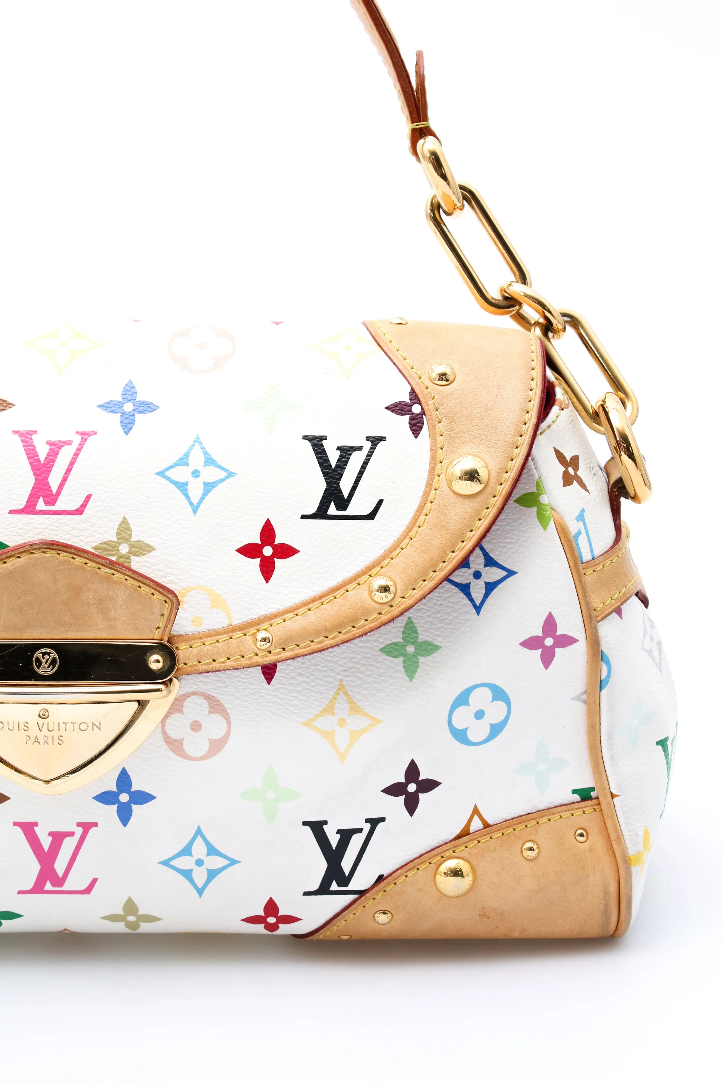Louis Vuitton x Takashi Murakami Monogram Beverly MM Bag