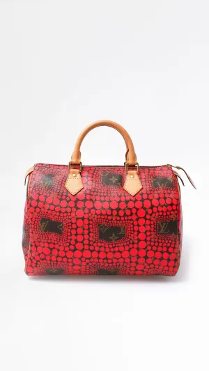 Louis Vuitton X Yayoi Kusama Monogram Speedy 30