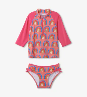 Lucky Rainbows Rashguard Set