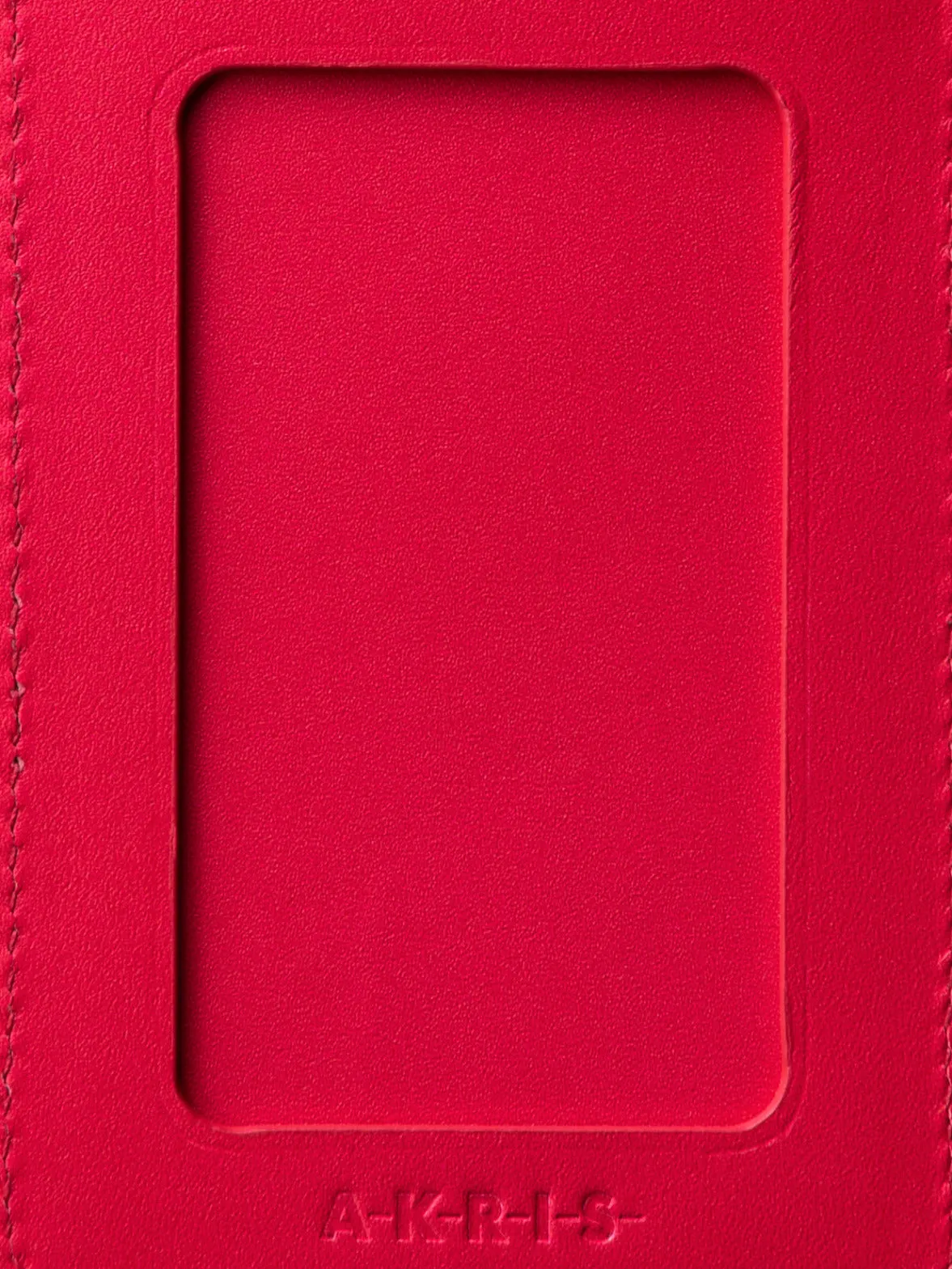 Luggage Tag in Horsehair and Leather