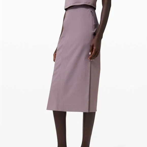 Lululemon Kosaten Skirt lululemon lab in Lunar Rock Size 6