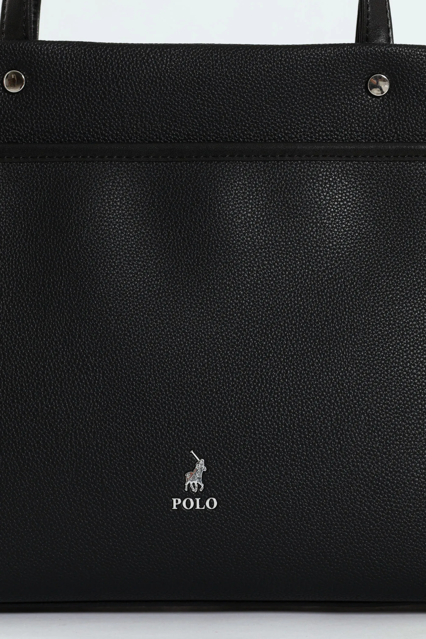 Lyon Casual Medium Tote Bag - Black