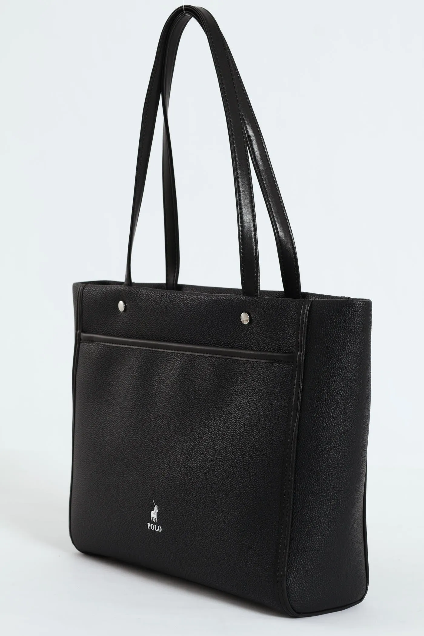 Lyon Casual Medium Tote Bag - Black