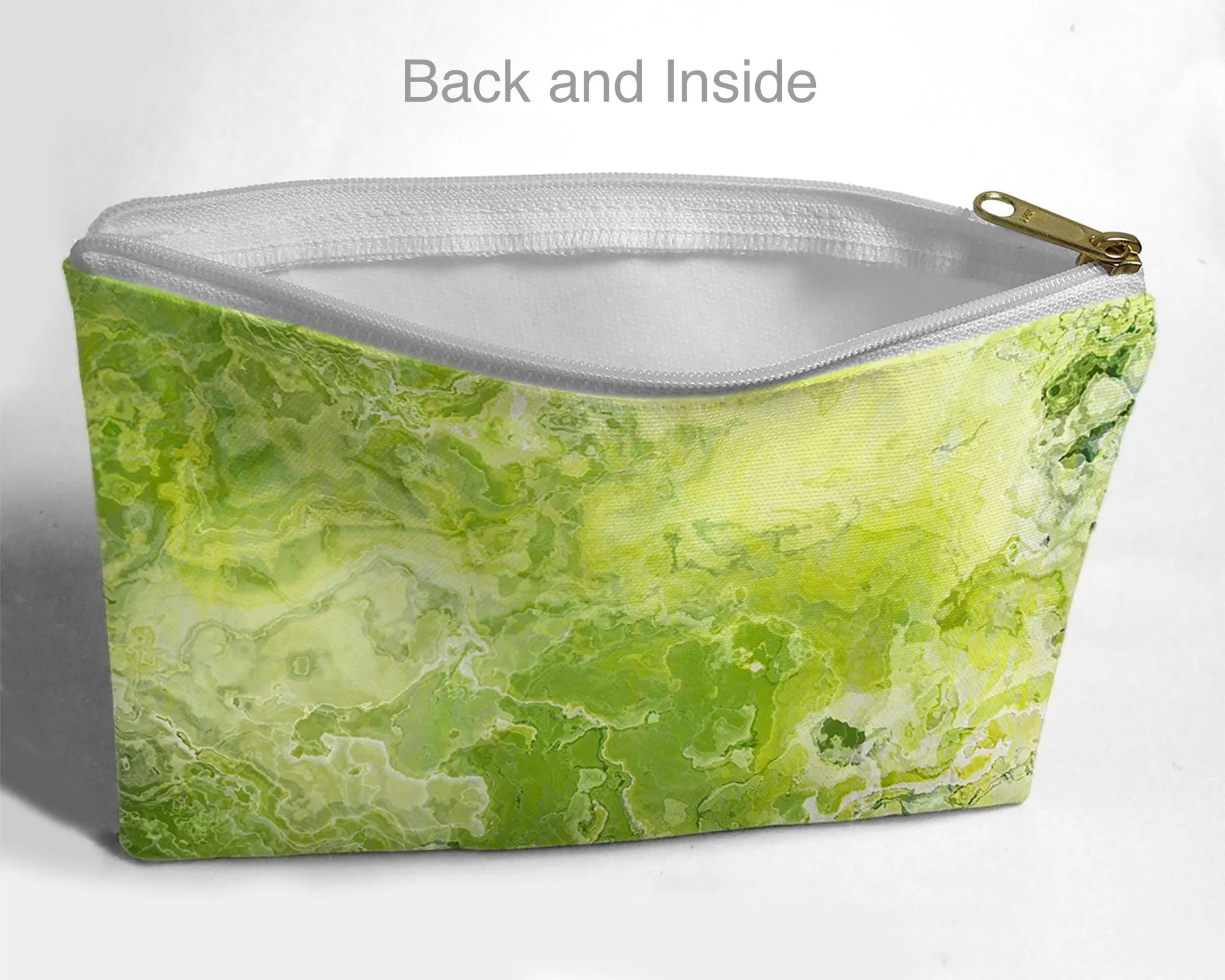Makeup Bag, Green Daze