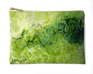 Makeup Bag, Green Daze