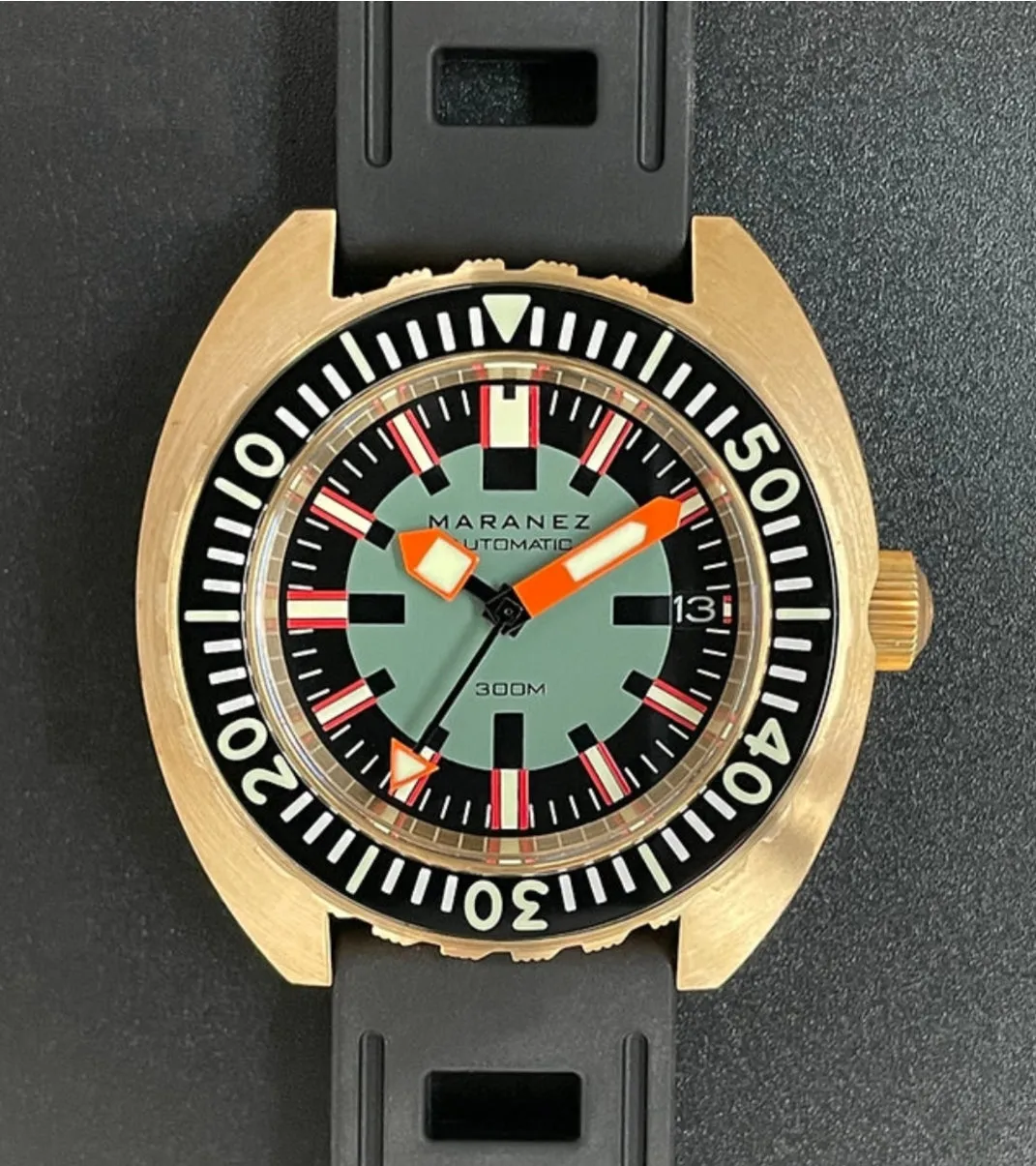 Maranez Samui Brass Army Green