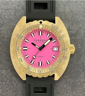 Maranez Samui Brass Watch Pink