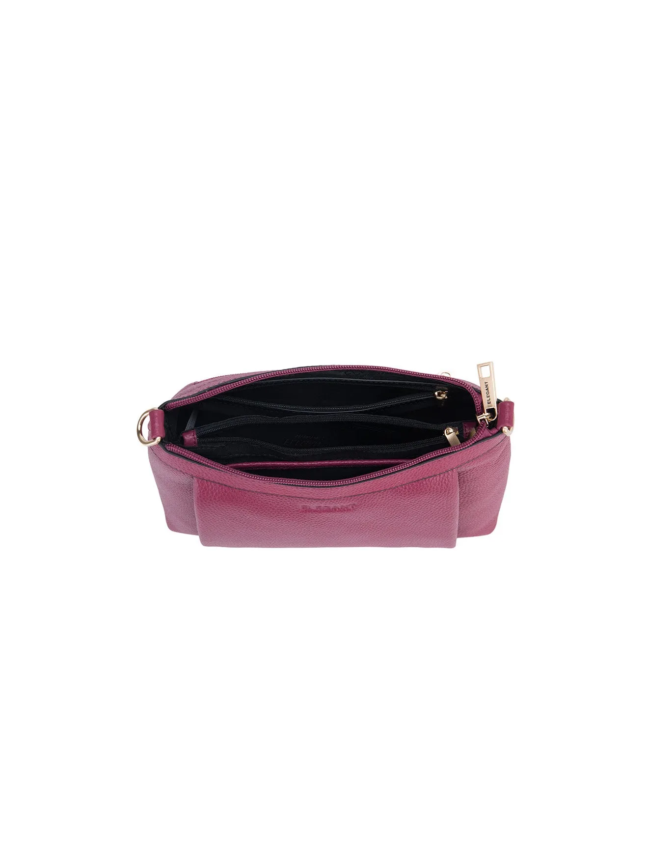 MARCIA LEATHER XBODY BAG-E1-0830-RAS