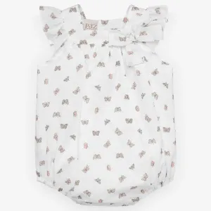 Mariposas Powder Pink Romper - 12 months