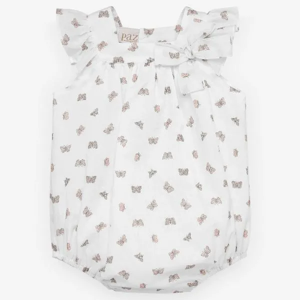 Mariposas Powder Pink Romper - 12 months