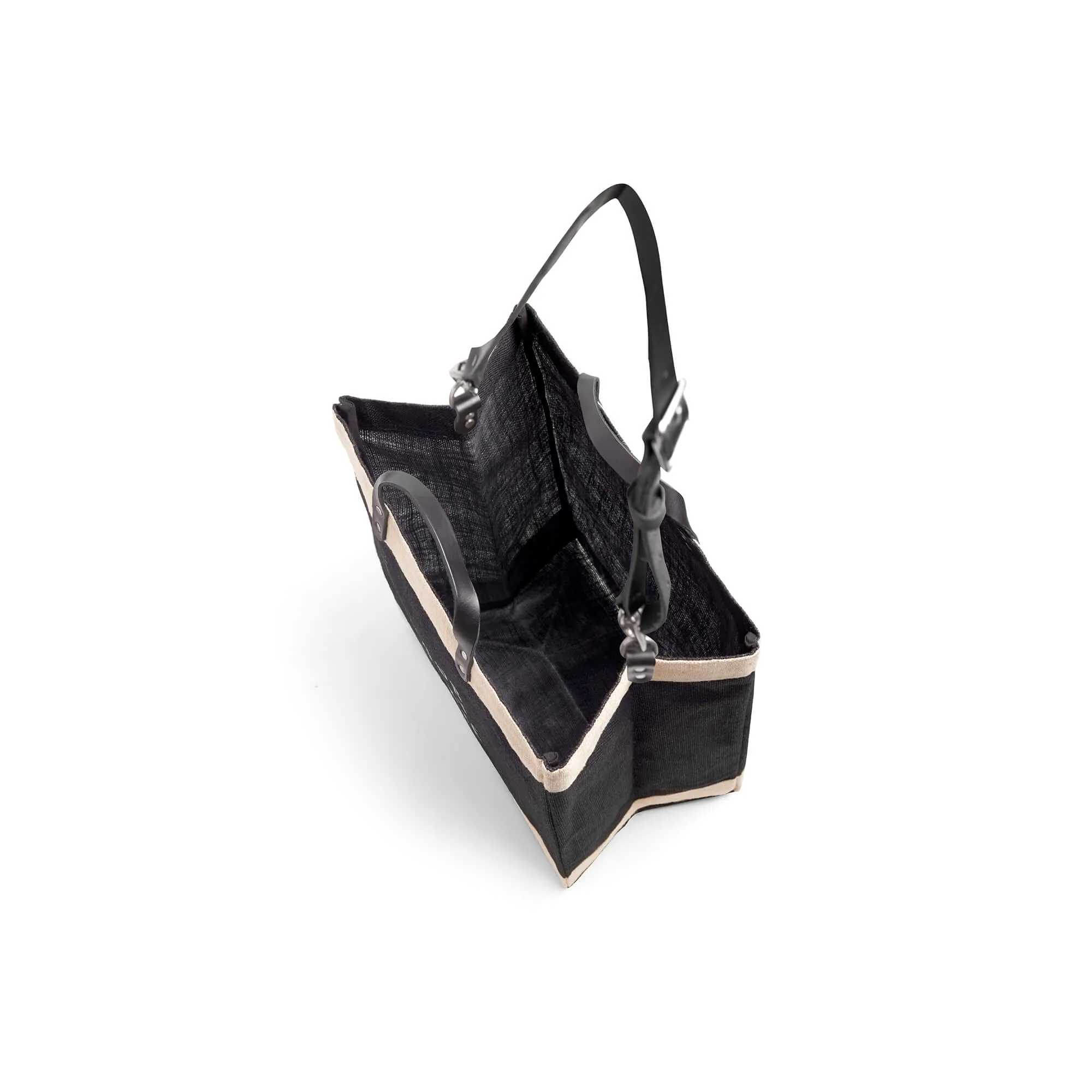 Market Bag in Black with Black Strap (003BKSTRAP) | Estimated Delivery December 2024