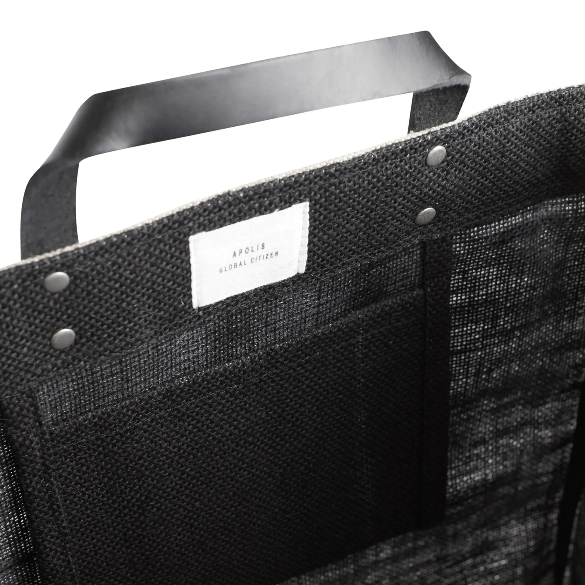 Market Bag in Black with Black Strap (003BKSTRAP) | Estimated Delivery December 2024