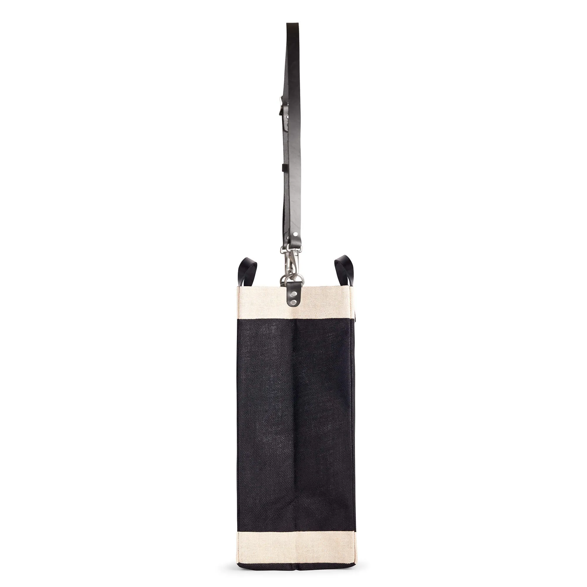 Market Bag in Black with Black Strap (003BKSTRAP) | Estimated Delivery December 2024