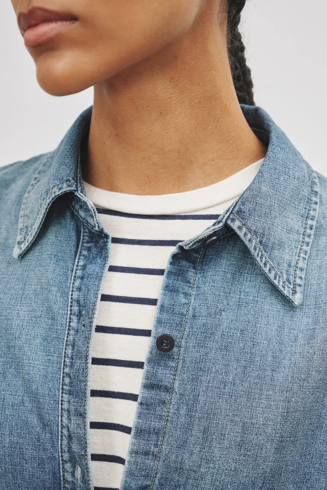 Marlise Denim Shirt | Ocean Wash