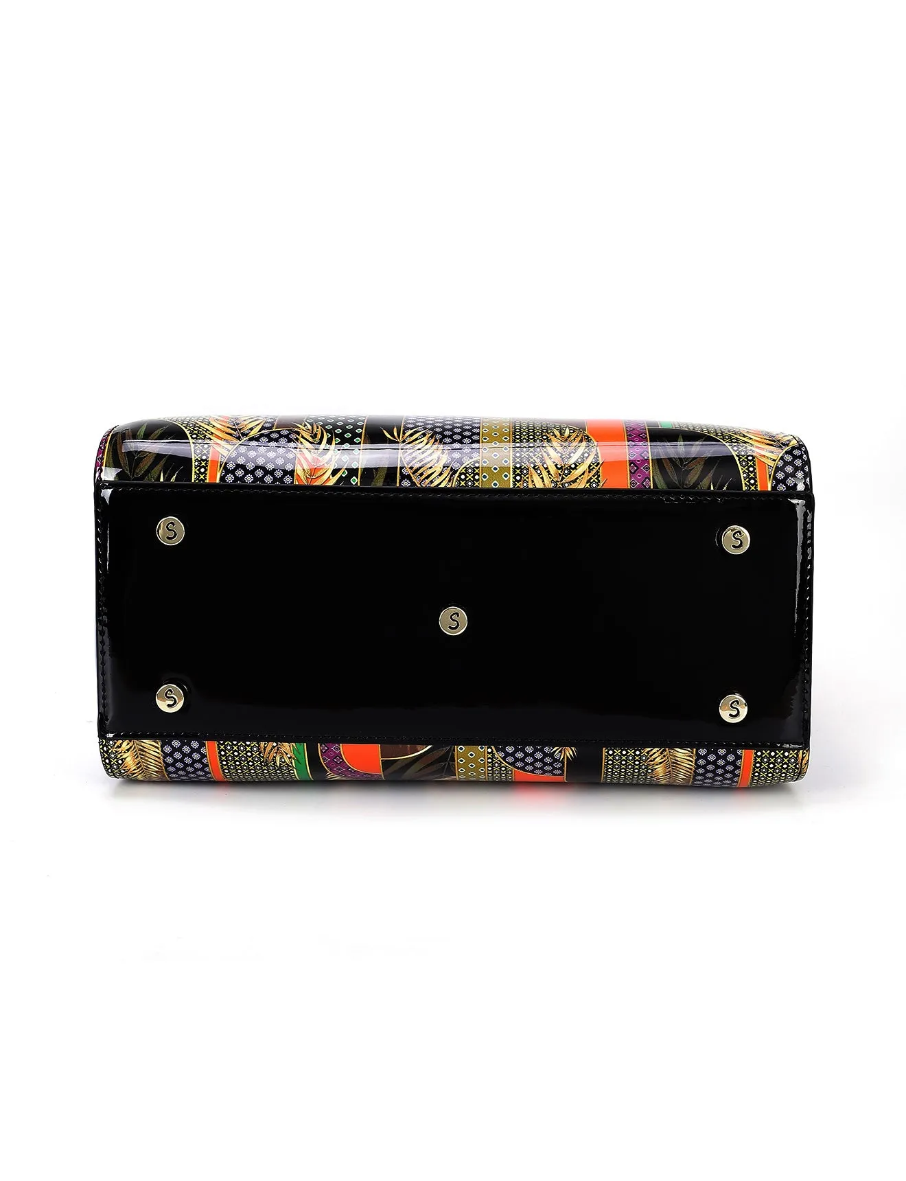 MATILDA LEATHER GRIP HANDLE BAG