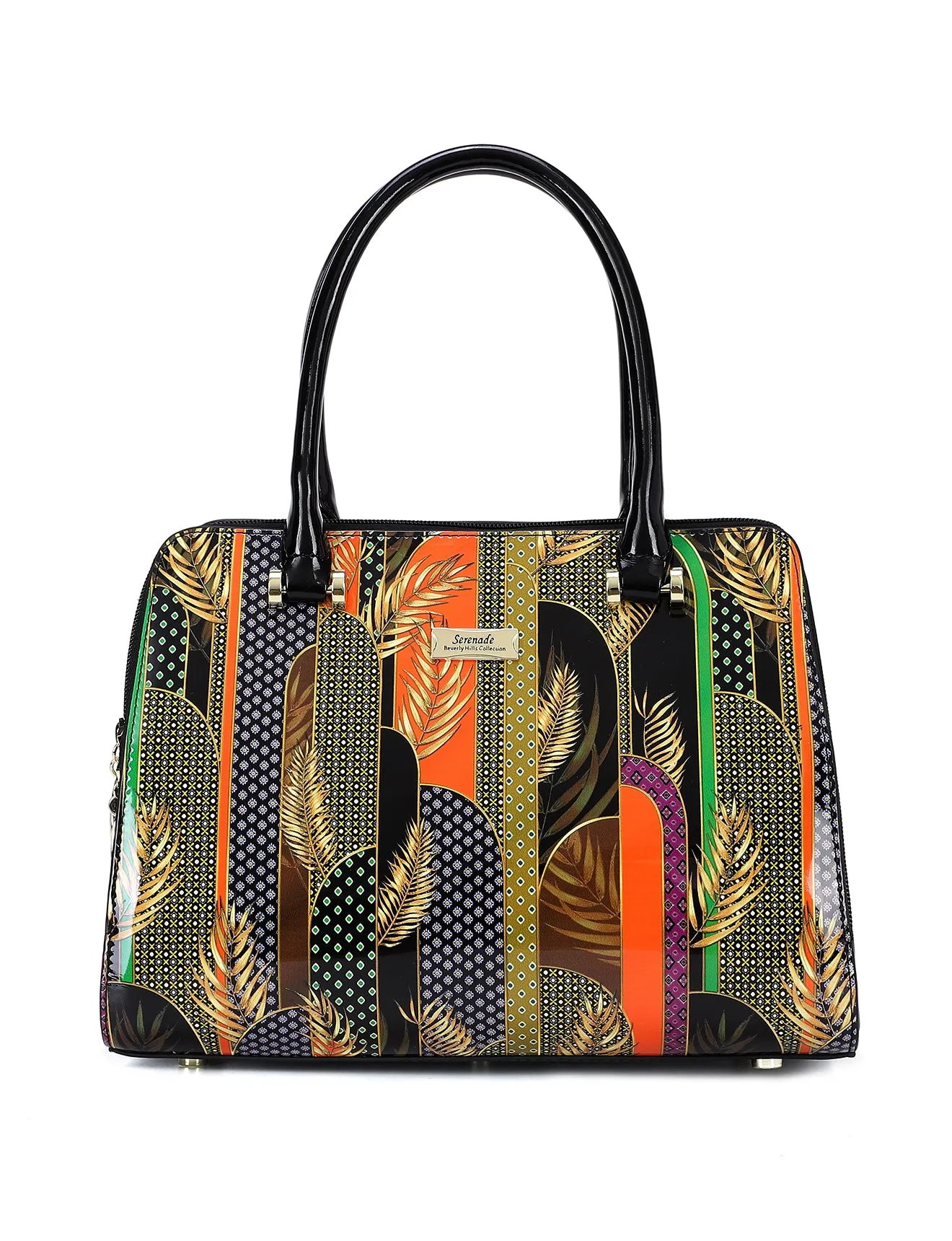 MATILDA LEATHER GRIP HANDLE BAG