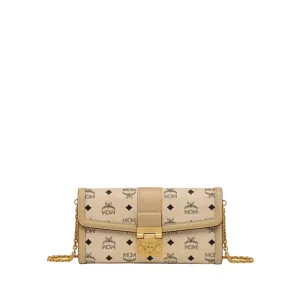 MCM Women's Tracy Chain Wallet in Visetos Shoulder Bag