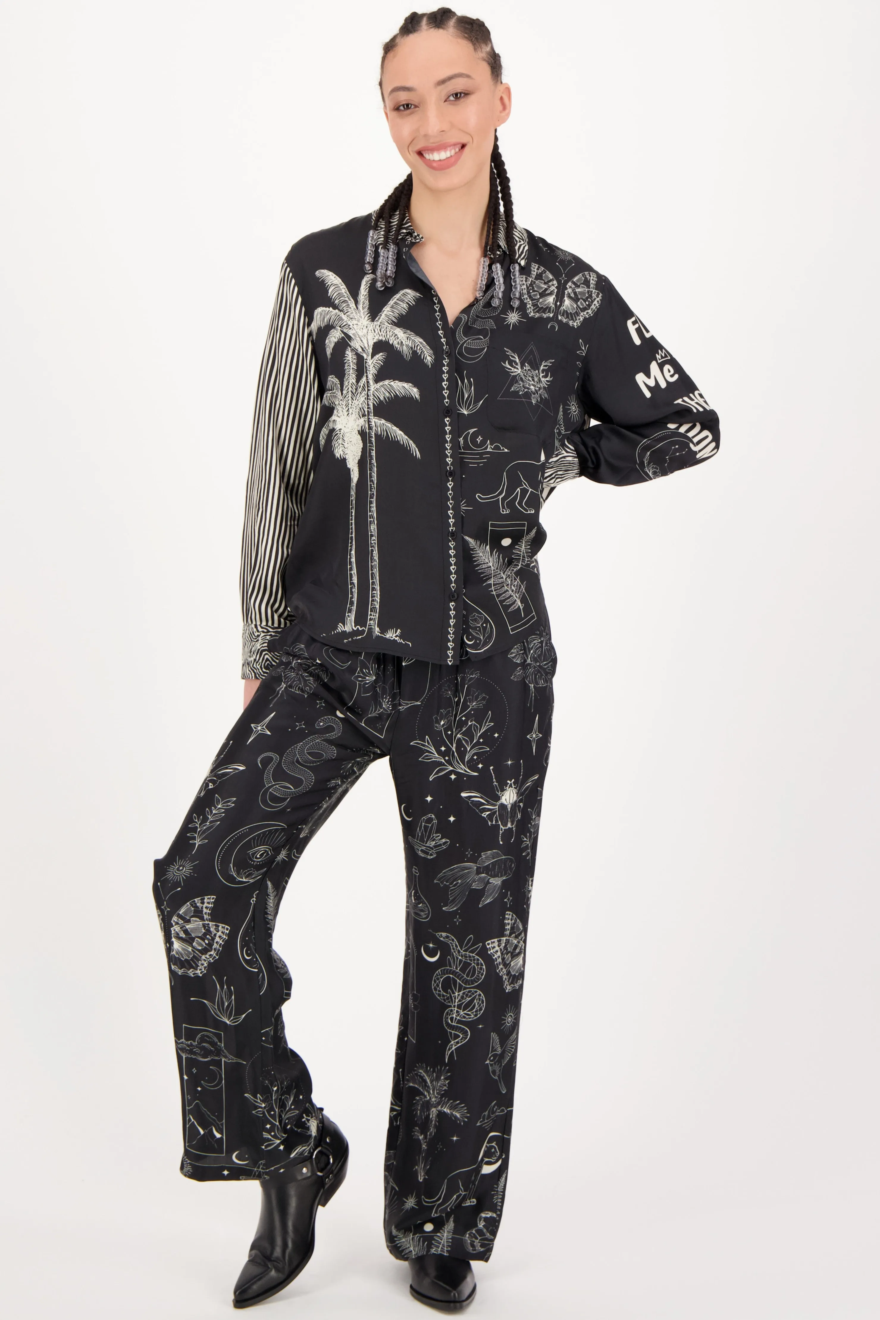 ME369 Isabel Printed Shirt - Magic