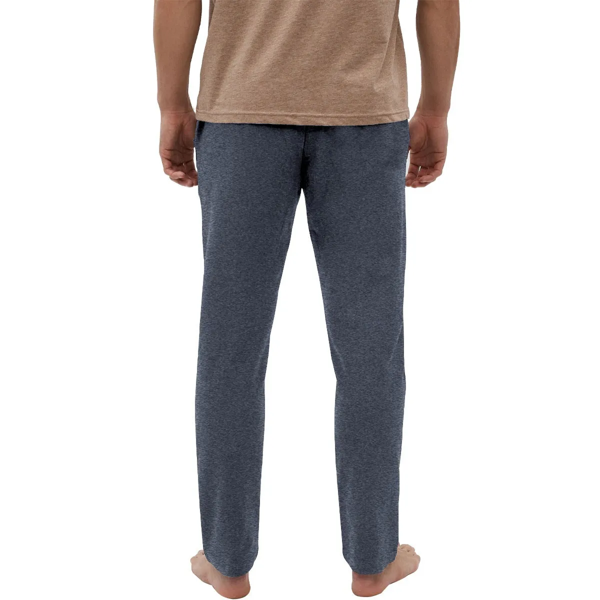 Men's Signature Printed Trouser - Mélange Gray