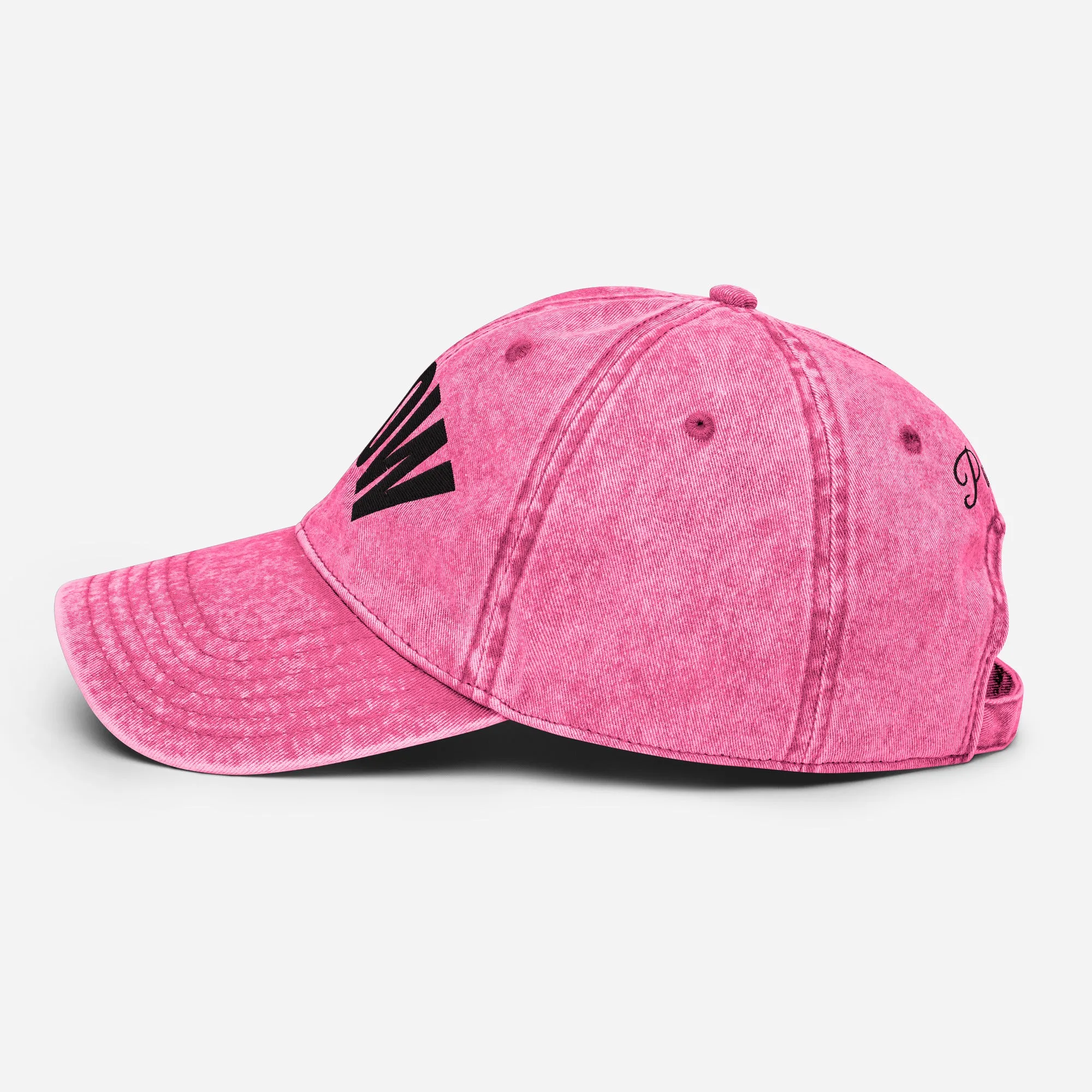 Meow Vintage Denim Dad Cap