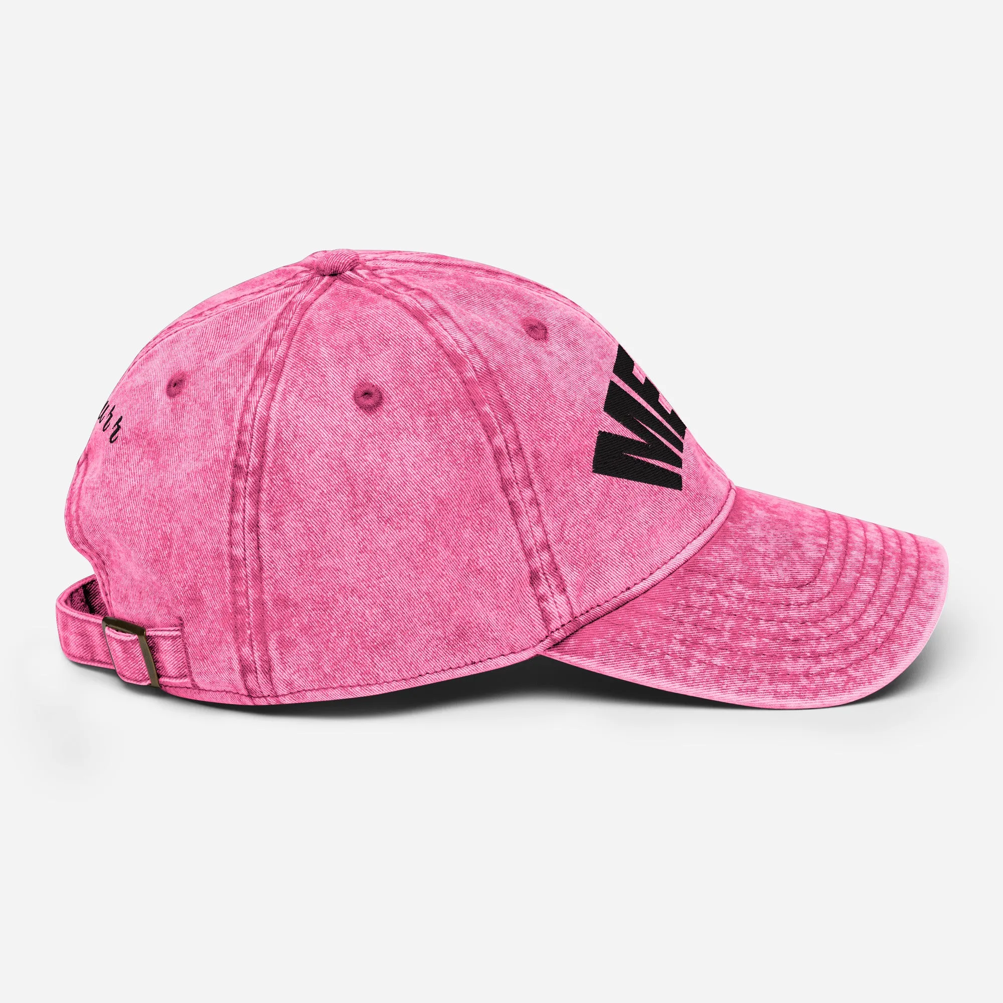 Meow Vintage Denim Dad Cap