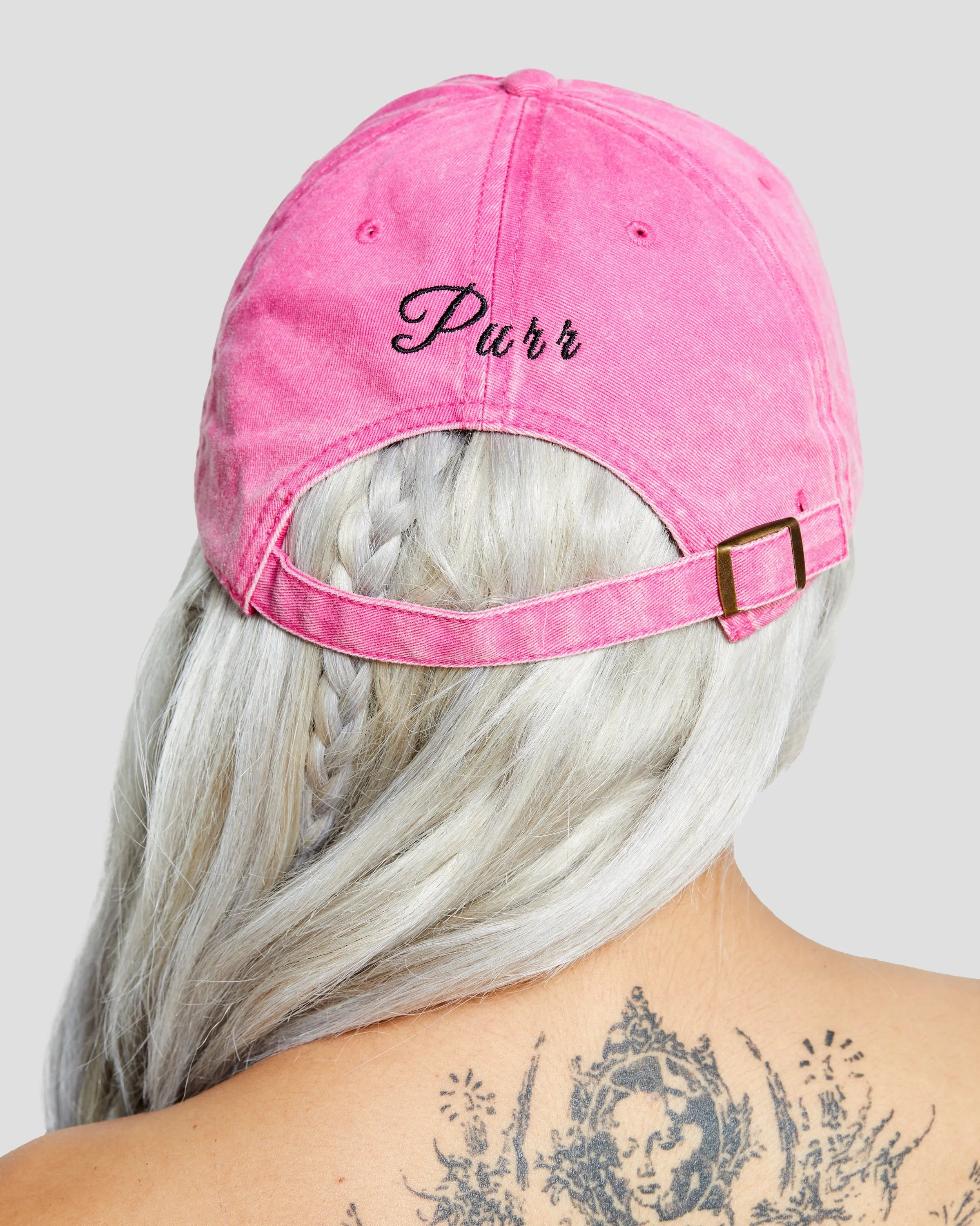 Meow Vintage Denim Dad Cap