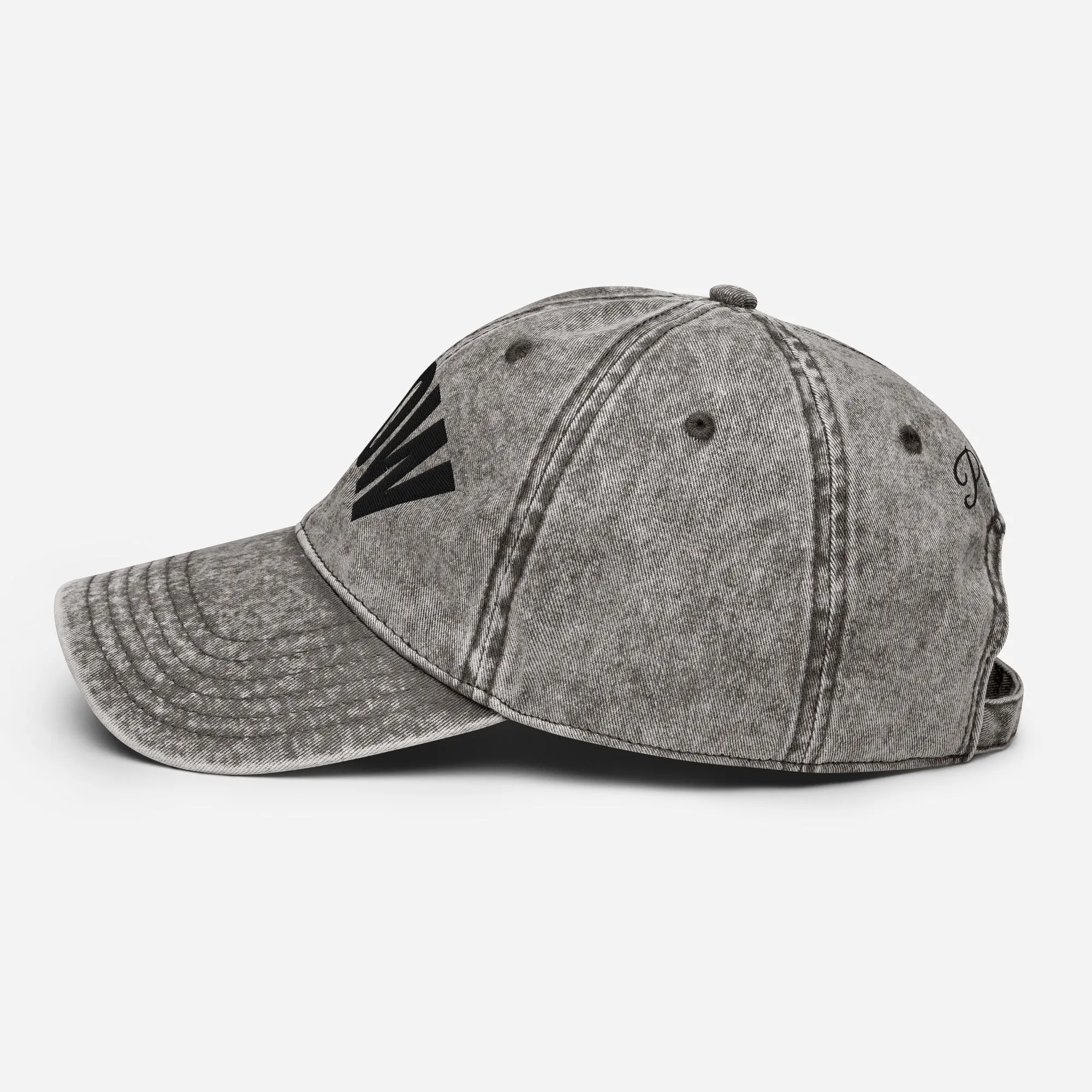 Meow Vintage Denim Dad Cap