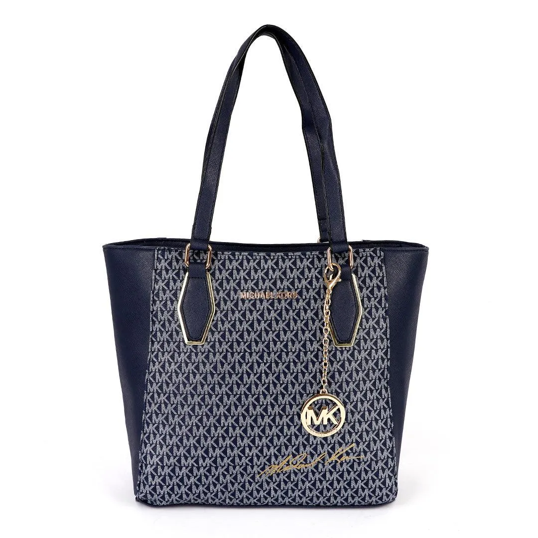 Michael Kors Voyager Tote Bag With Sling-Blue