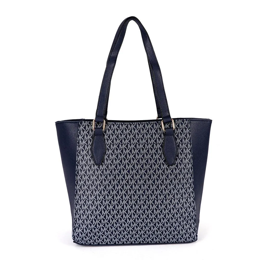Michael Kors Voyager Tote Bag With Sling-Blue