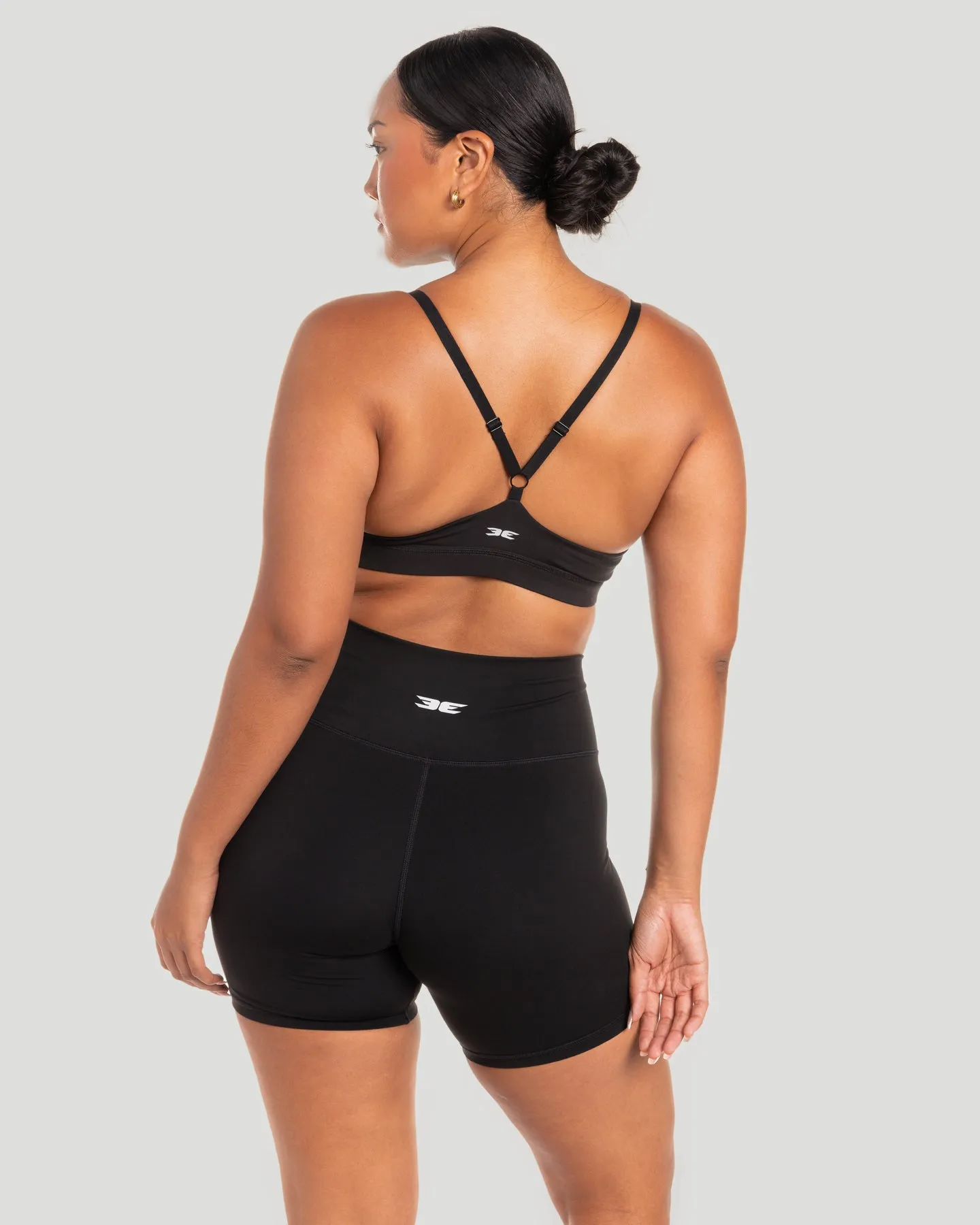 Micro Twist Bra - Black