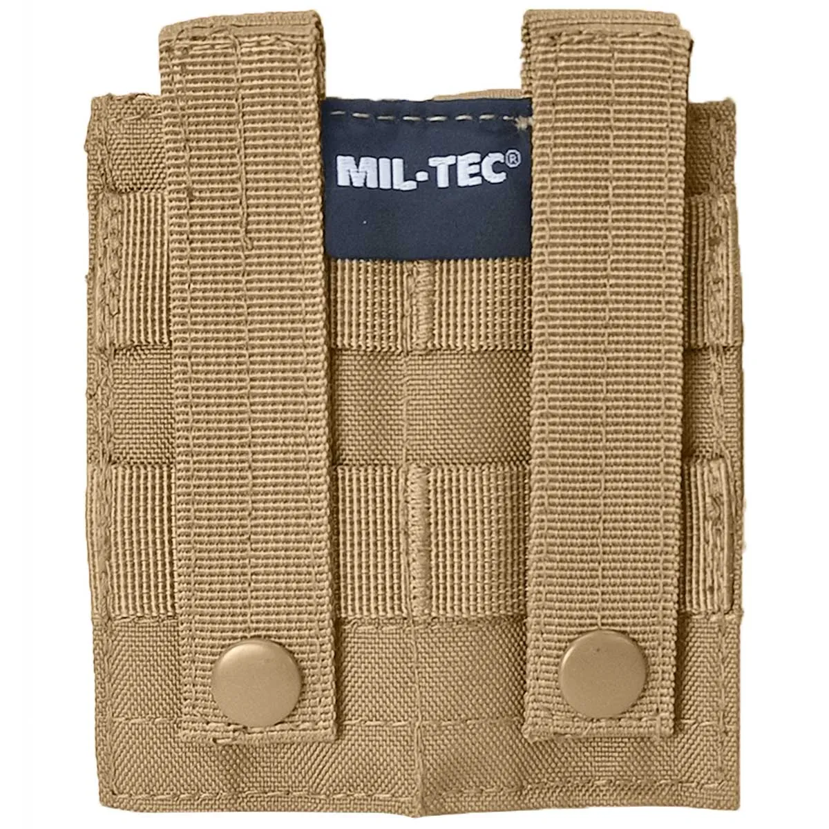 Mil-Tec Double Pistol MOLLE Mag Pouch Coyote
