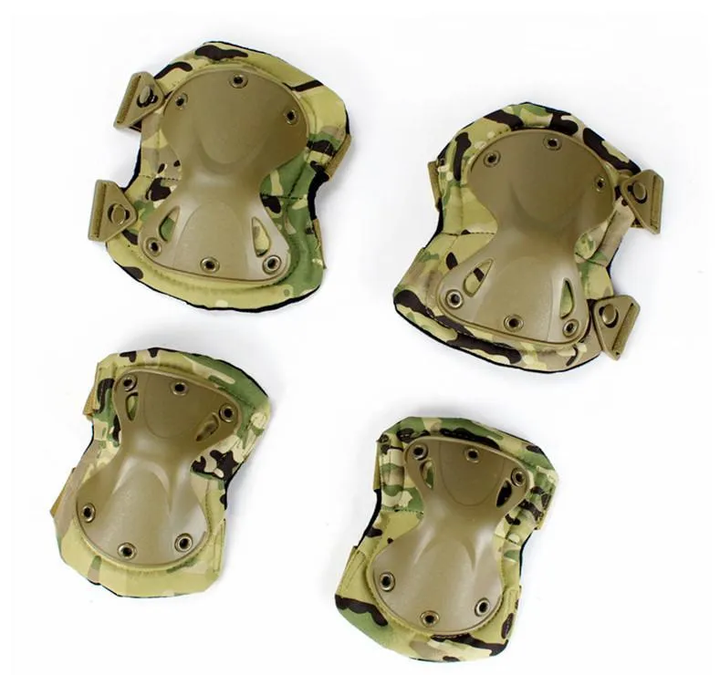 Military 4pc/set Tactical Knee & Elbow Protective Pad (5 color)