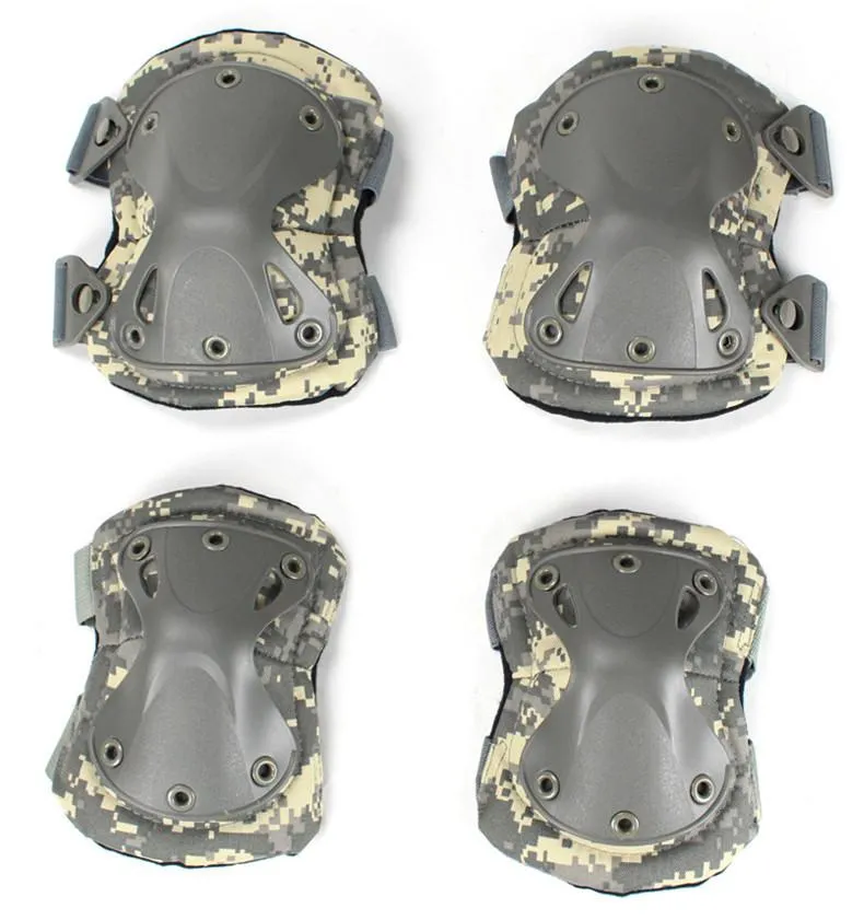 Military 4pc/set Tactical Knee & Elbow Protective Pad (5 color)