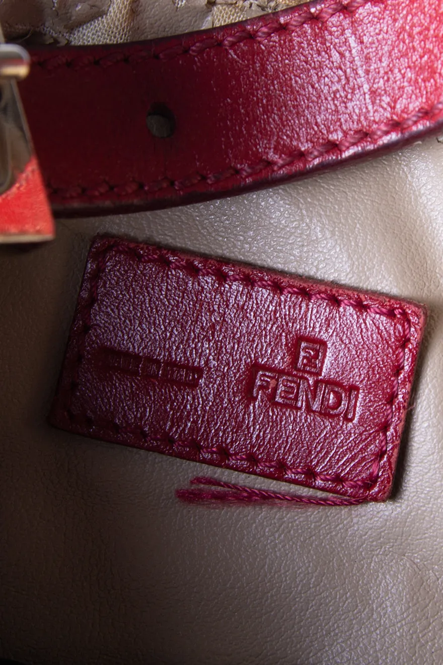 Mini Zucca Bag in Red