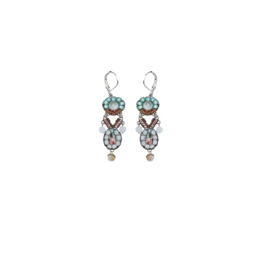 Mint Flavor Medium Lever Earrings